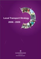 Front page of the Local Transport Strategy
