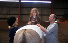 Hippotherapy in action