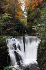 Alva Glen waterfall