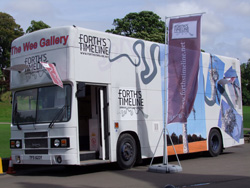 Travelling Gallery during Forth's Timeline Campaign