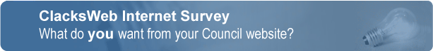 ClacksWeb Intranet Survey - What do you want from your council website?