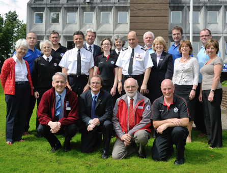 partners at the signing ceremony