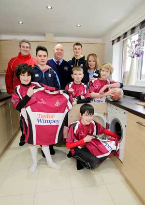 Alloa RFC's new strip