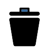 Waste Bin  Icon